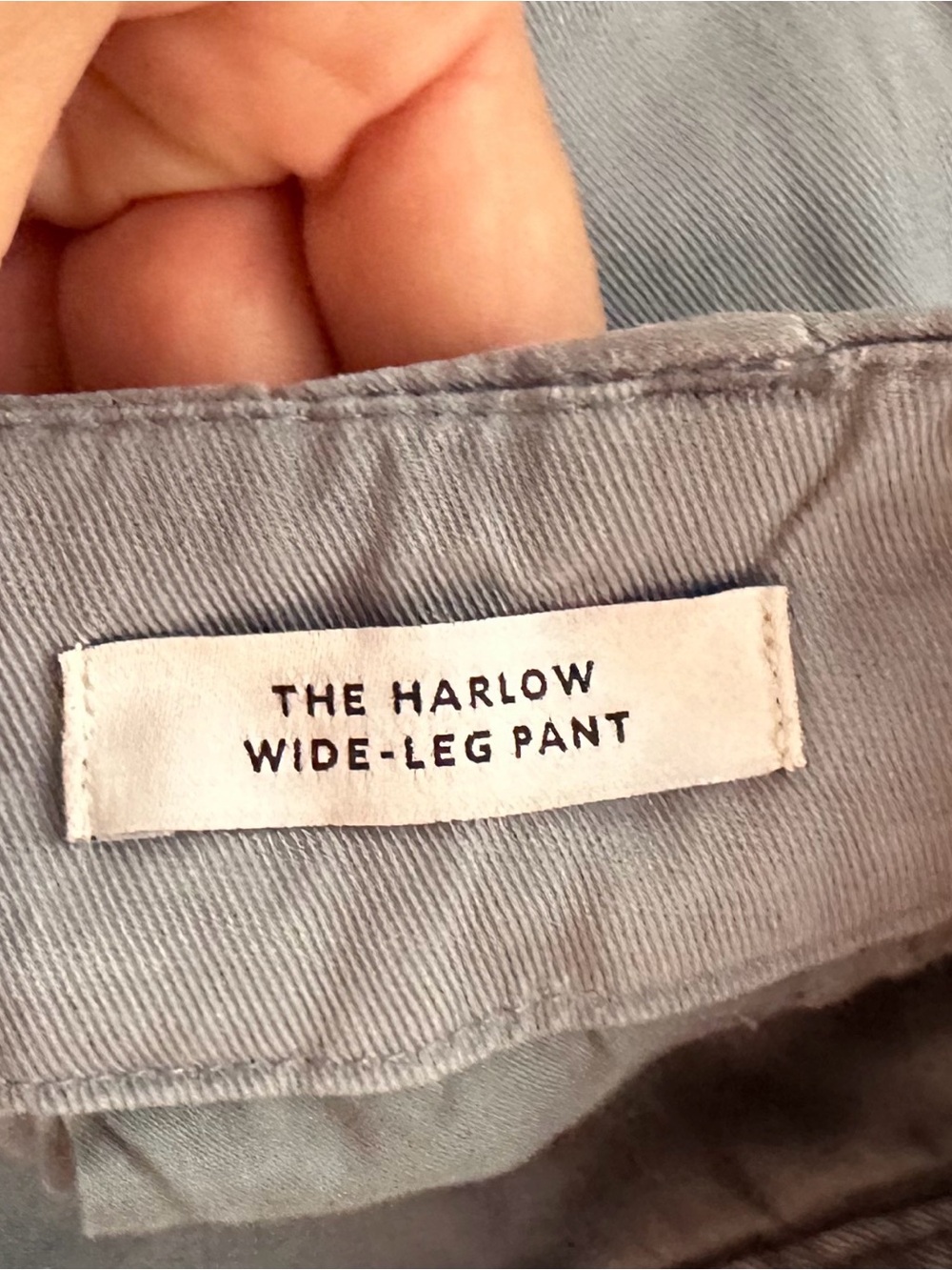 MADEWELL Harlow Best Selling Wide-Leg Trouser. Side Seam & Back Pockets - Picture 4 of 15